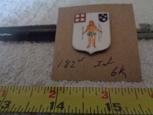 182nd infantry unit - infantry, crest